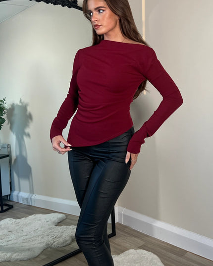 Lowen Asymmetric Top - Wine