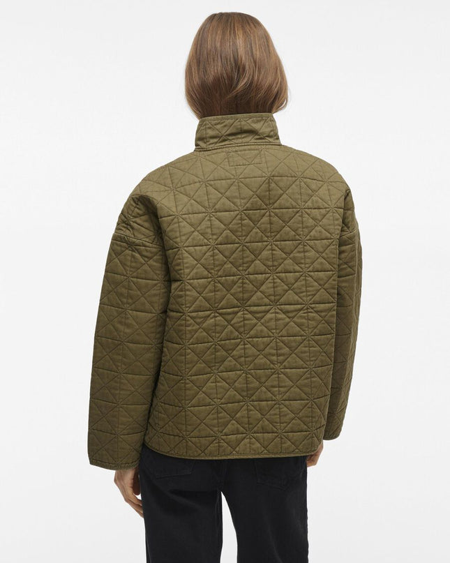 Quilted Jacket - Olive