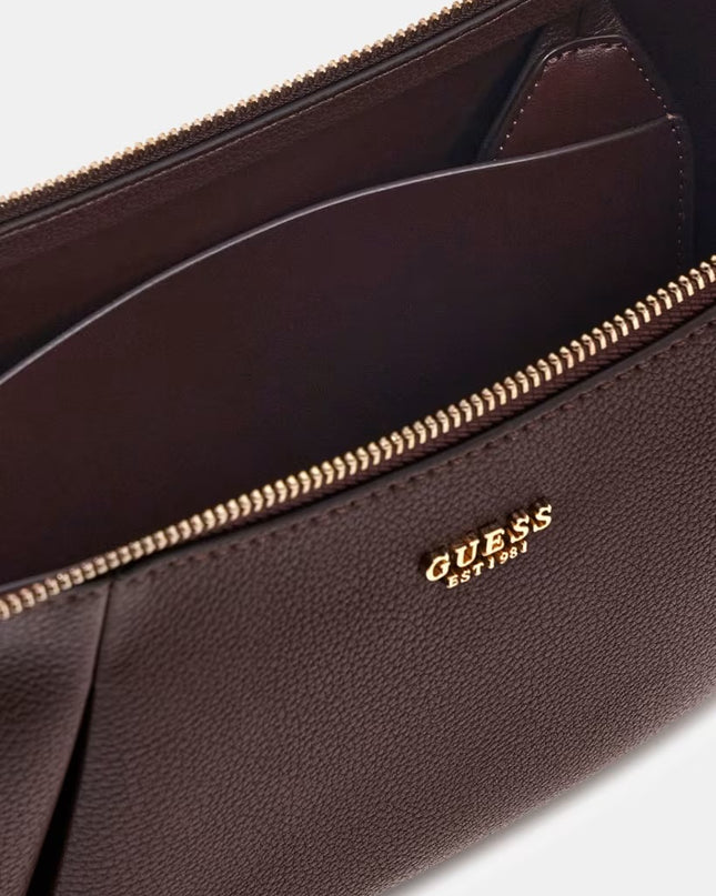 Guess Melody Convertible Shoulder Bag - Brown