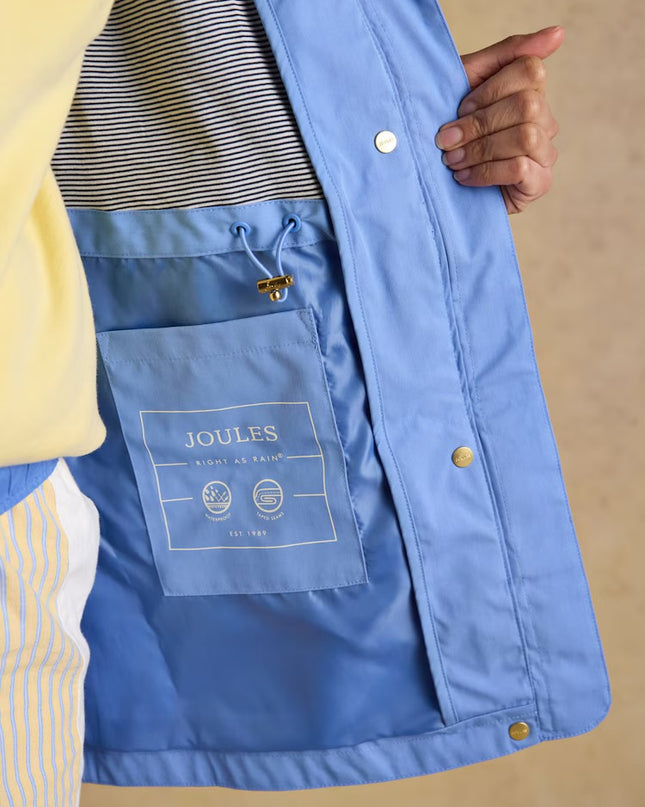 Portwell Hooded Waterproof Raincoat - Blue