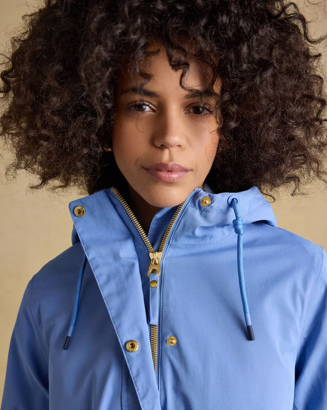 Portwell Hooded Waterproof Raincoat - Blue