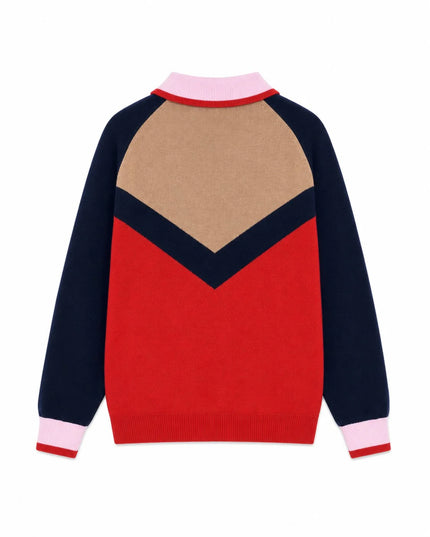 Hanshin Cardigan - Red