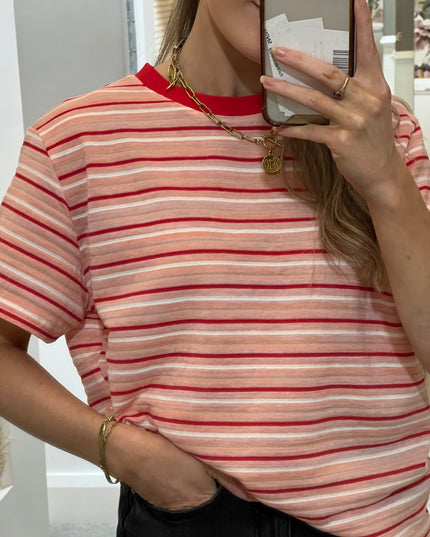 Stripe T-Shirt - Pink