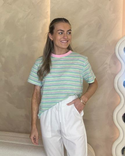 Stripe T-Shirt - Green