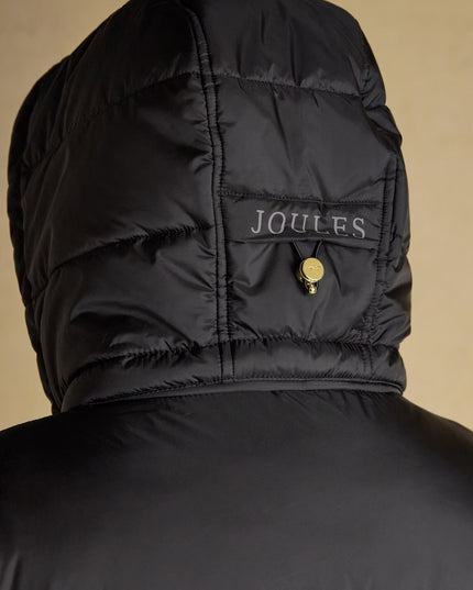 Pitchside Longline Showerproof Padded Coat - Black