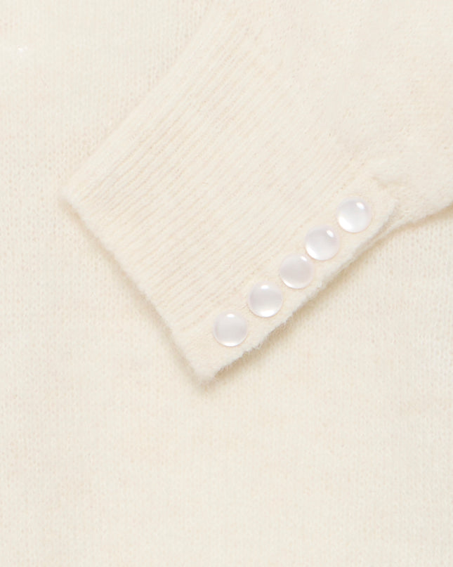 Kamara Pullover Knit - Cloud Dancer