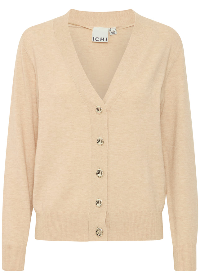 Trilla Cardigan - Doeskin