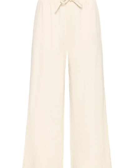 Linno Pant Cropped - Natural Ecru