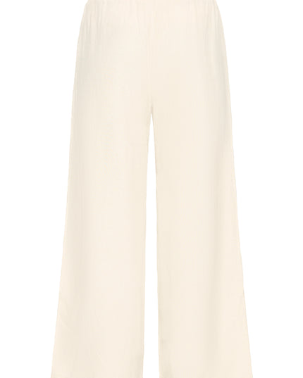 Linno Pant Cropped - Natural Ecru