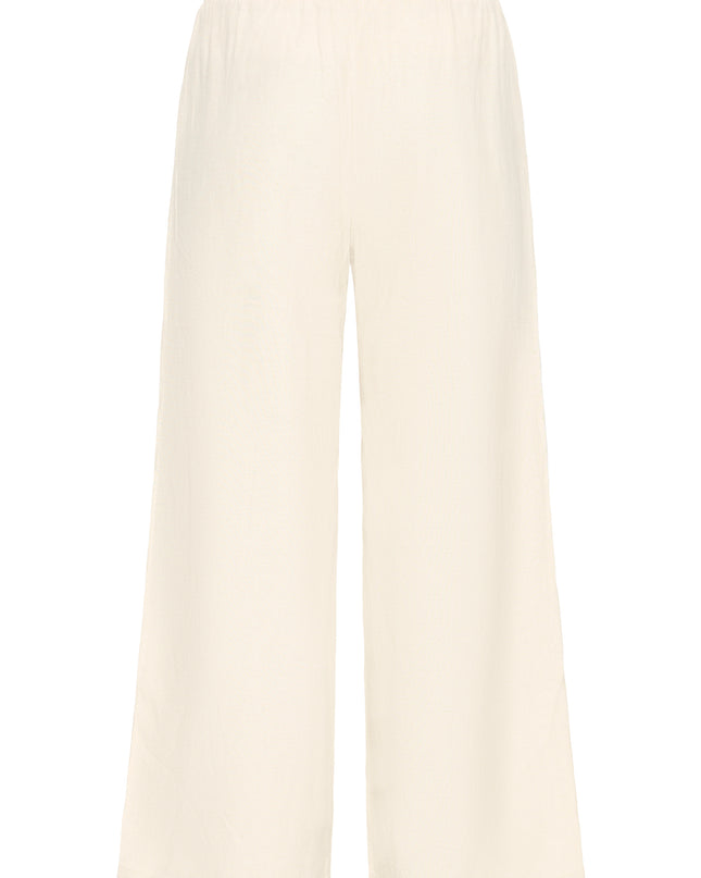 Linno Pant Cropped - Natural Ecru