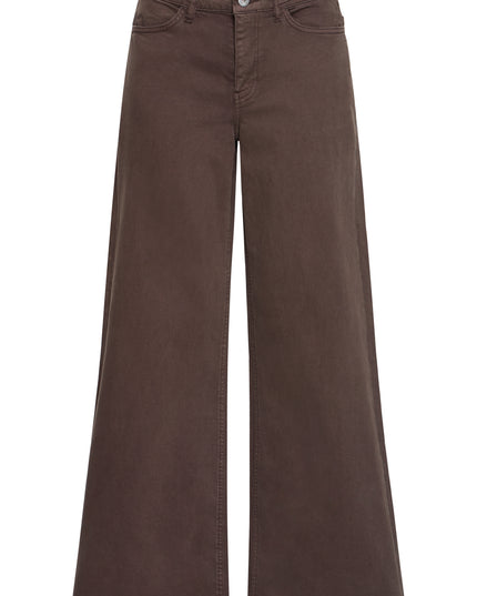 Ziggy Wide Pants - Coffee Bean