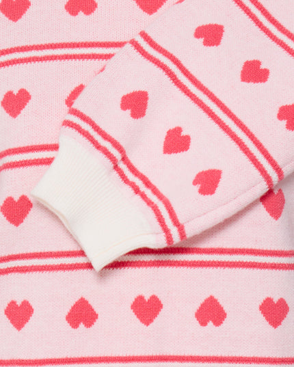 Brielle Knit Pullover - Birch/Teaberry