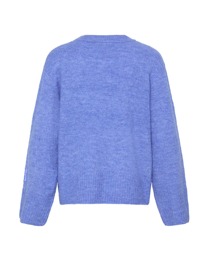 Baling Pullover Knit - Purple Rose Melange