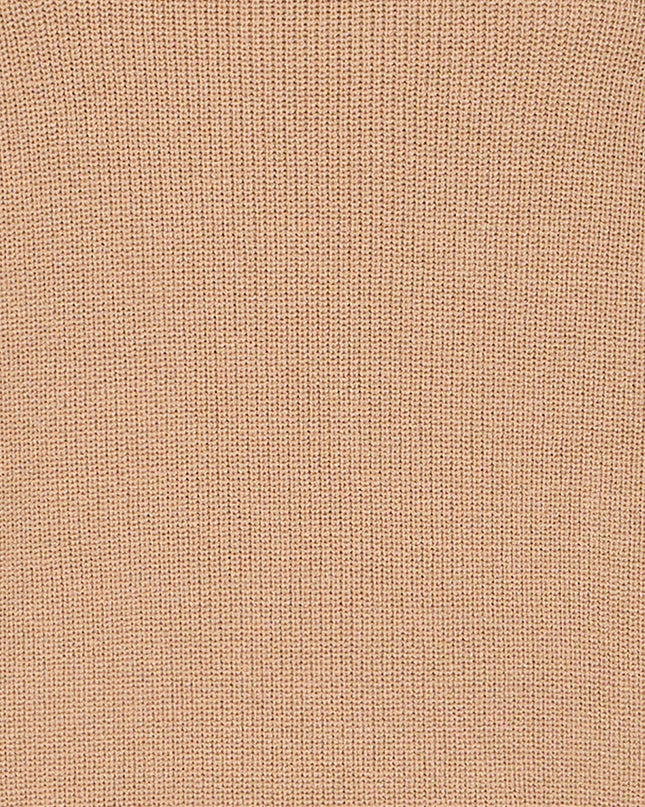 Boston Long Sleeve Knit - Camel/Multi