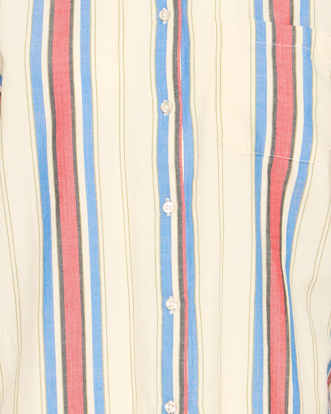 Fanni Shirt - Blue/Red