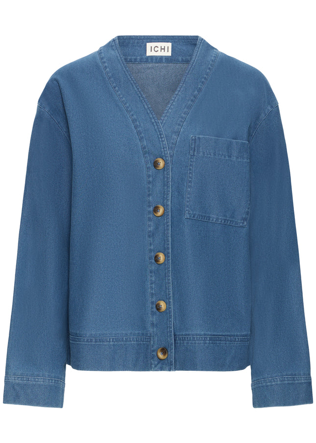 Kate Denim Shirt - Medium Wash