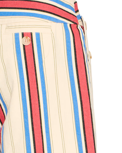 Fania Pants - Red/Blue