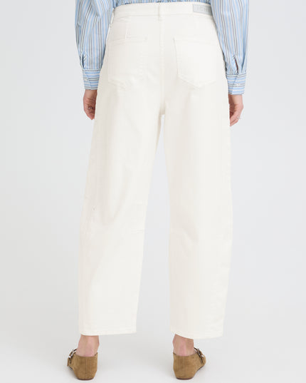 Ziggy Barrel Pants - Blanc