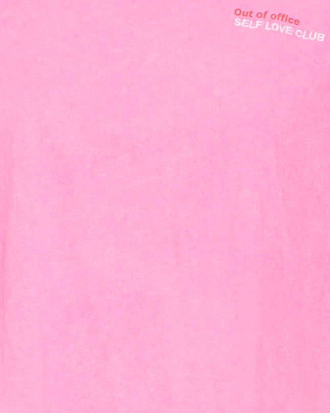 Nica T-Shirt - Wild Orchid/Fiery Red