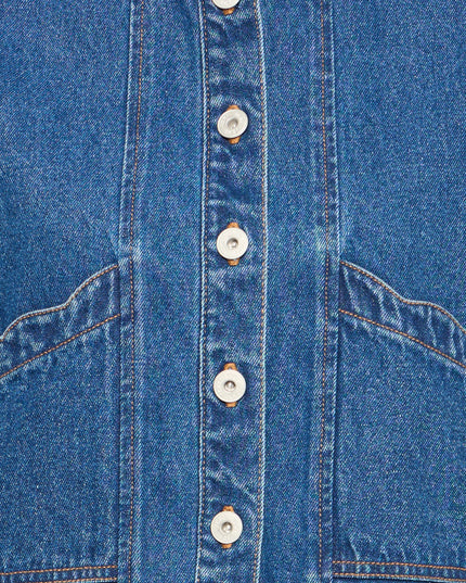 Palou Waistcoat - Washed Dark Blue