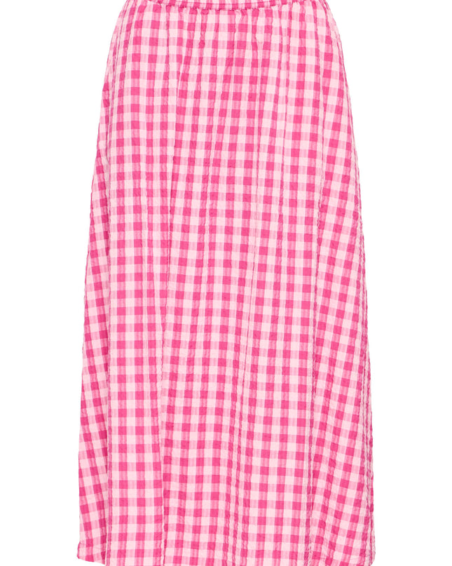 Felicia Skirt - Very Berry/Pink Check