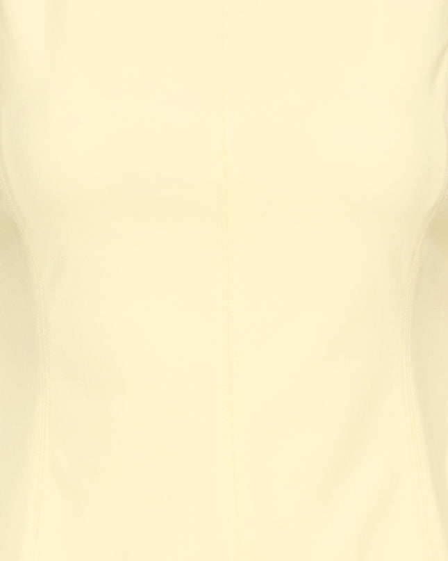 Kate Denim Top - Lemon