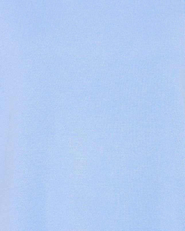 Luls Short Sleeve Knit - Bel Air Blue