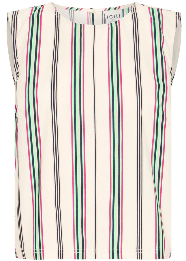 Leanna Top - Multi Stripe