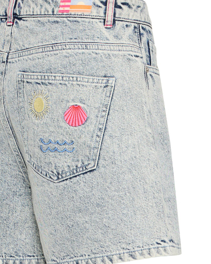 Laveny Short - Washed Blue