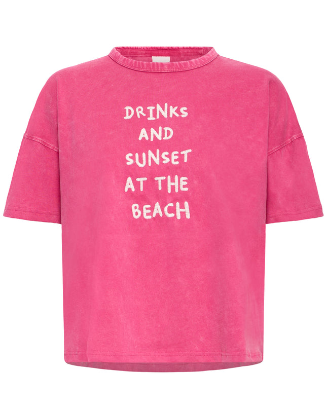 Magdy Boxy T-Shirt - Pink