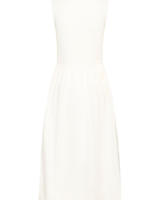 Monna Polo Dress - White