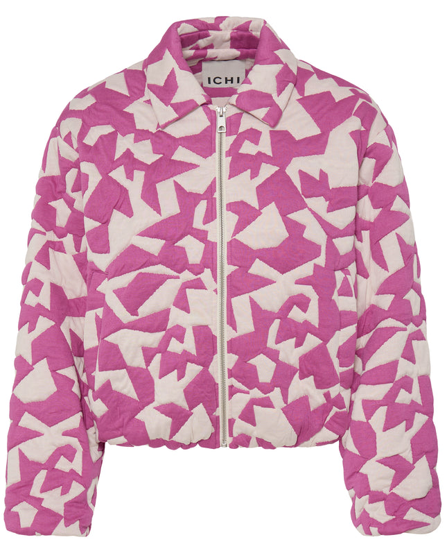 Katie Quilted Jacket - Pink/Birch
