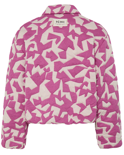Katie Quilted Jacket - Pink/Birch