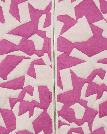 Katie Quilted Jacket - Pink/Birch