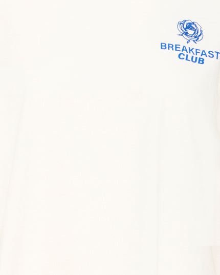 Kamille Loose T-Shirt - White/Blue