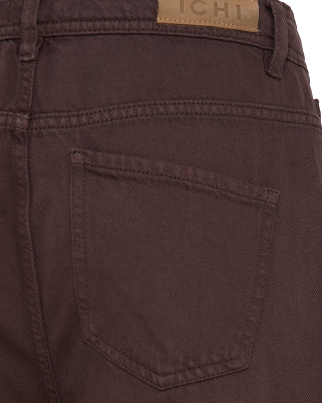 Hezano Wide-Leg Jeans - Coffee