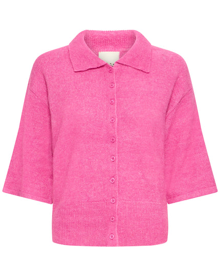 Kamara Knit Polo - Meadow Mauv