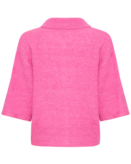Kamara Knit Polo - Meadow Mauv