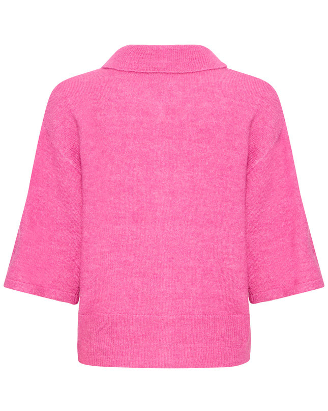Kamara Knit Polo - Meadow Mauv