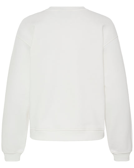 Merella Brushed Sweatshirt - White/Cherry
