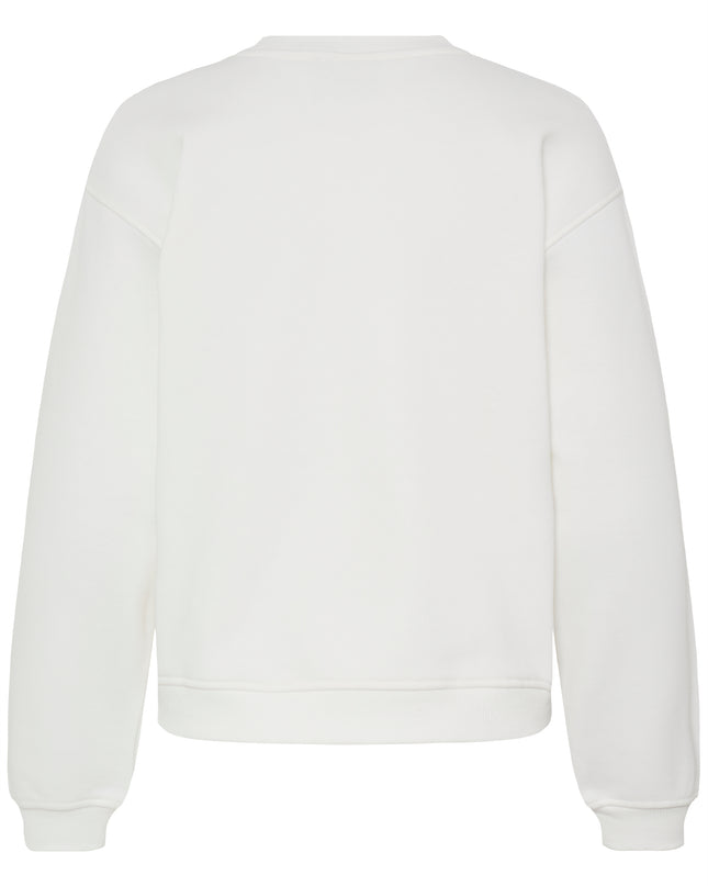 Merella Brushed Sweatshirt - White/Cherry