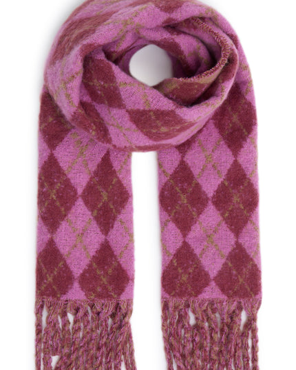 Dahlia Scarf - Raspberry