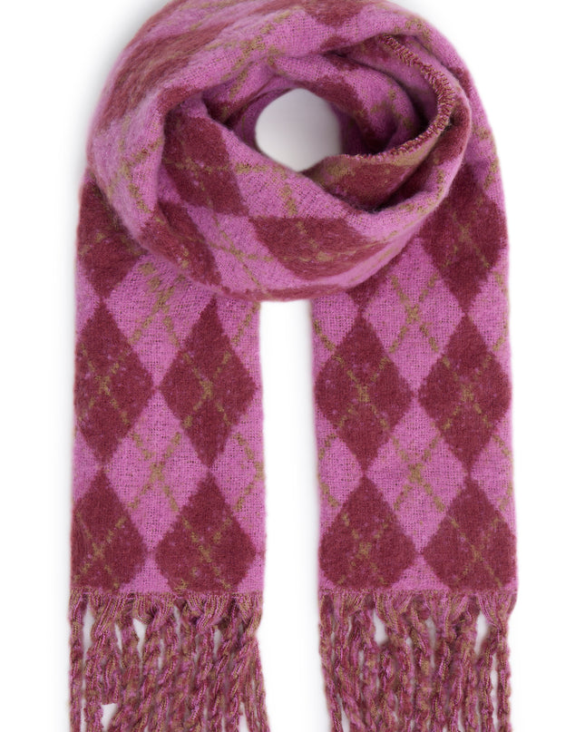 Dahlia Scarf - Raspberry
