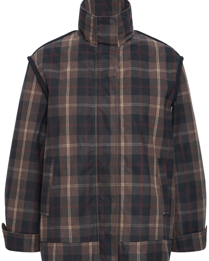 Cronto Jacket - Dark Navy Check