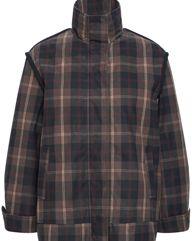 Cronto Jacket - Dark Navy Check