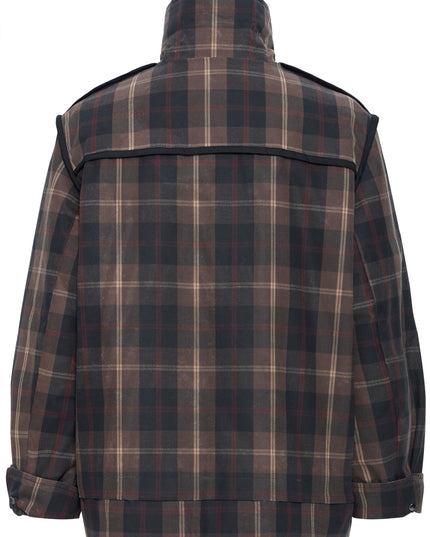 Cronto Jacket - Dark Navy Check