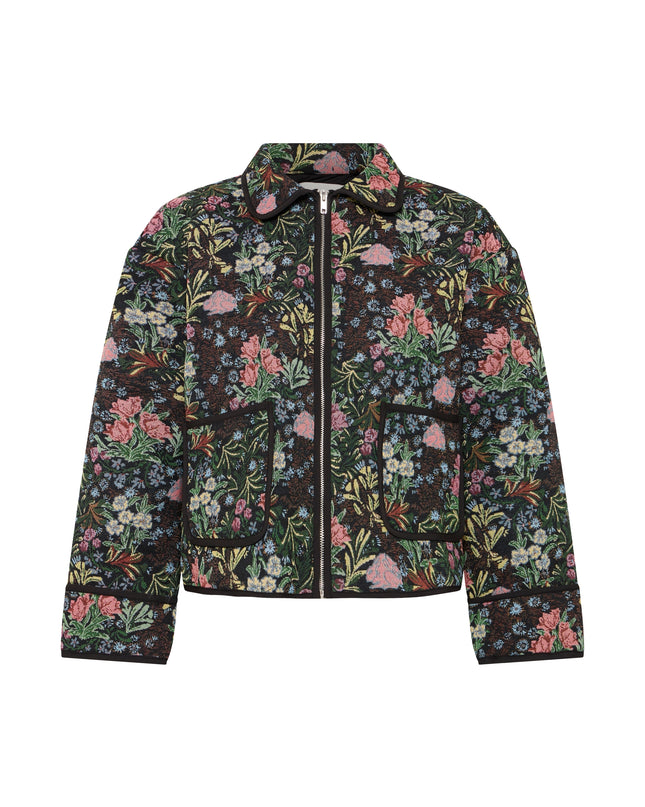 Hulina Jacket - Jaquard Flower
