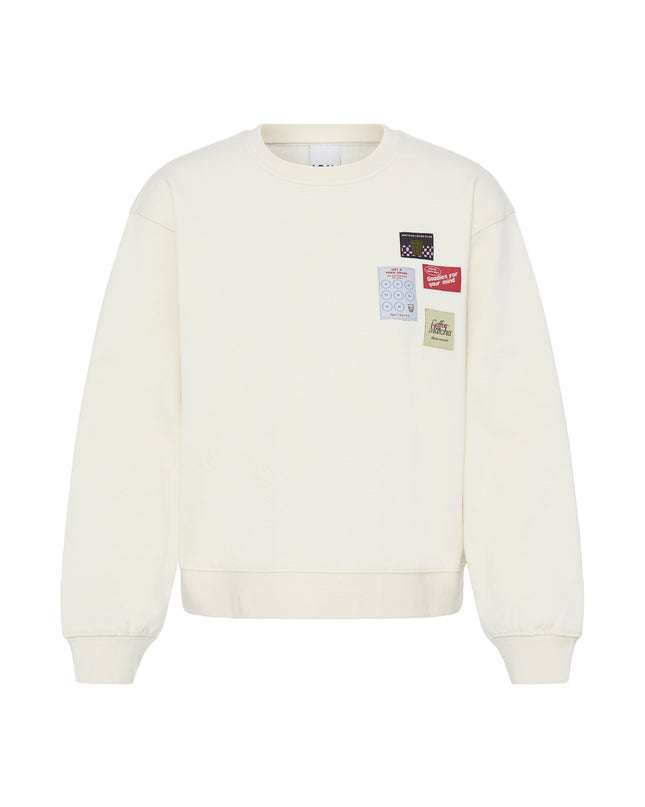 Merella Brushed Sweatshirt- Birch Multi