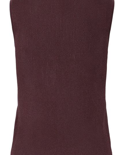 Banita Vest Top - Fudge