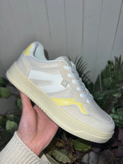 Contrast Sneaker - Lemon